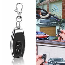 433MHz RF Learning Remote Control EV1527 Code Smart Home Transmitter For Car Gate Garage Door Alarm Key Control