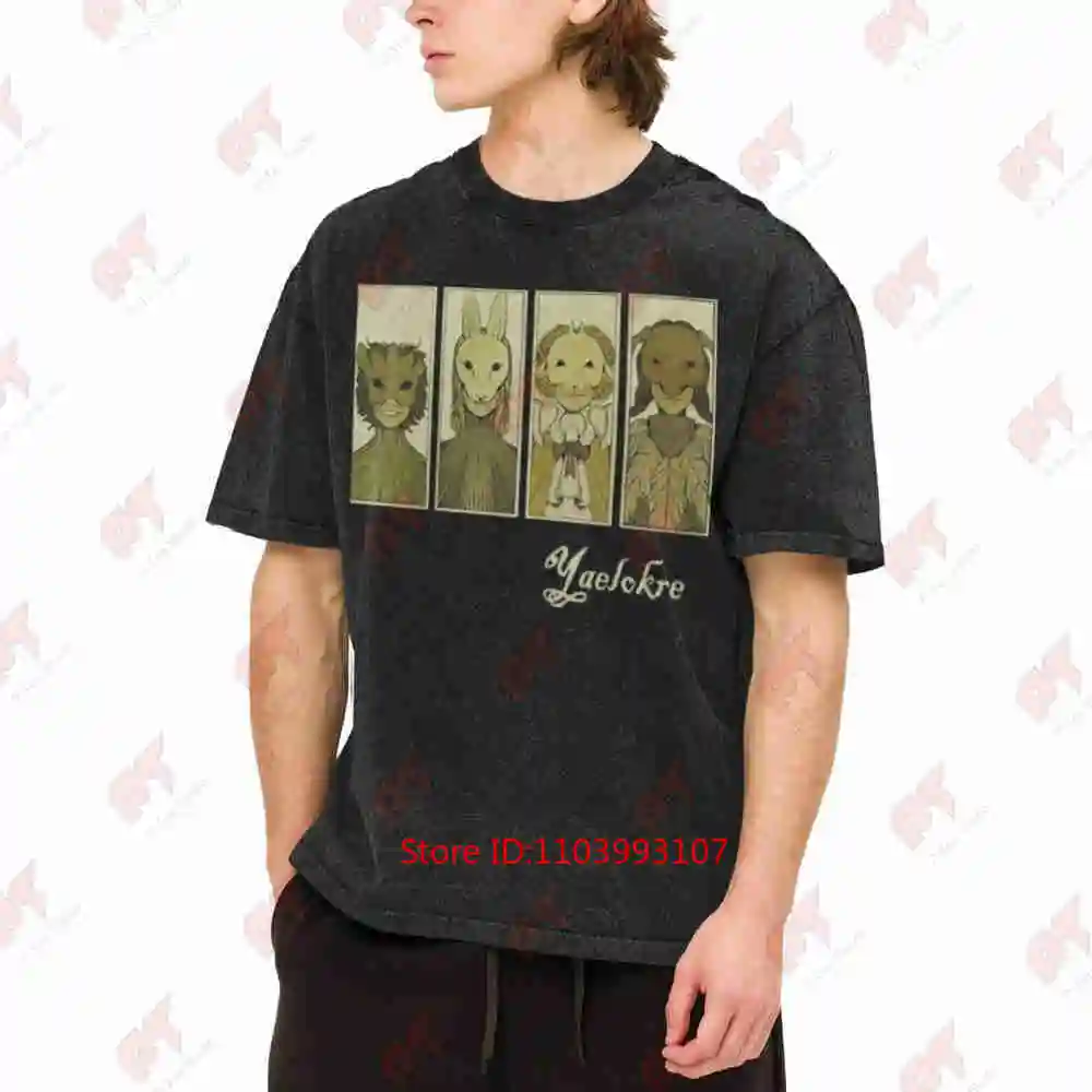 Yaelokre The Lark Vintage Washed Tee Pure Cotton T-Shirt