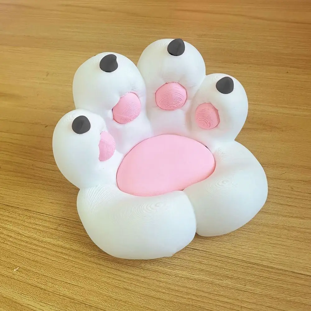 

Забавный держатель для телефона с когтями, 3D-печать, прочный держатель для телефона с кошачьей лапой, настольный декор, подставка для мобильного телефона, держатель