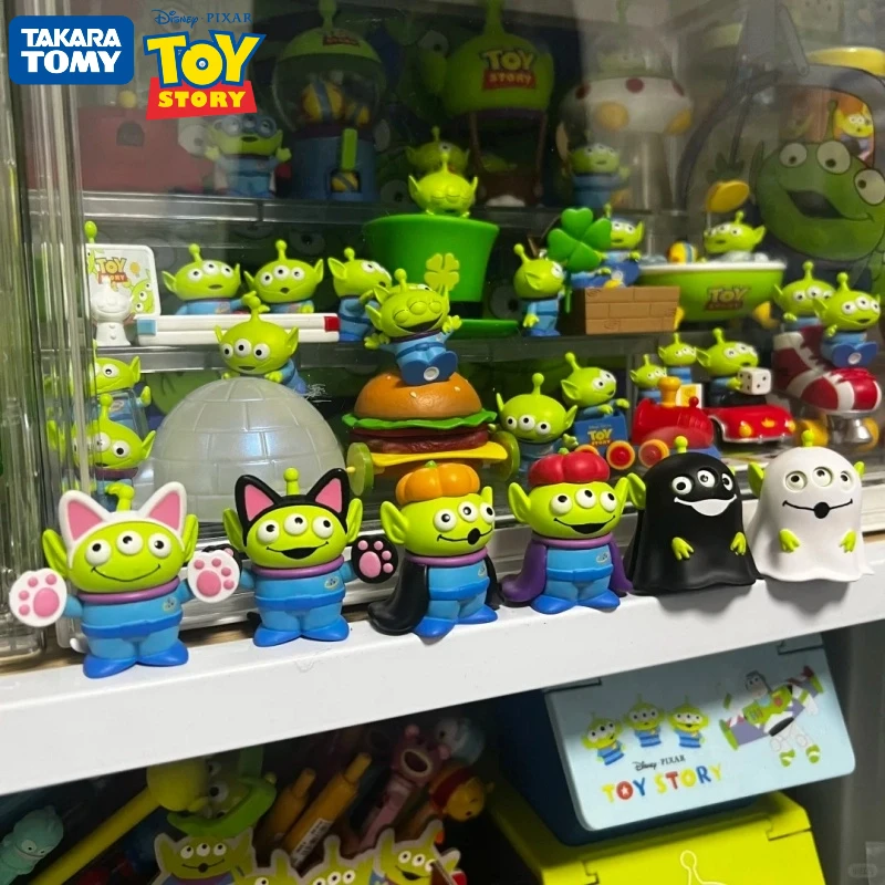 

TAKARA TOMY Gashapon, новая кукла-инопланетянин на Хэллоуин, история игрушек, персонажи аниме, коллекция в форме призрака, украшения, детские игрушки, подарки