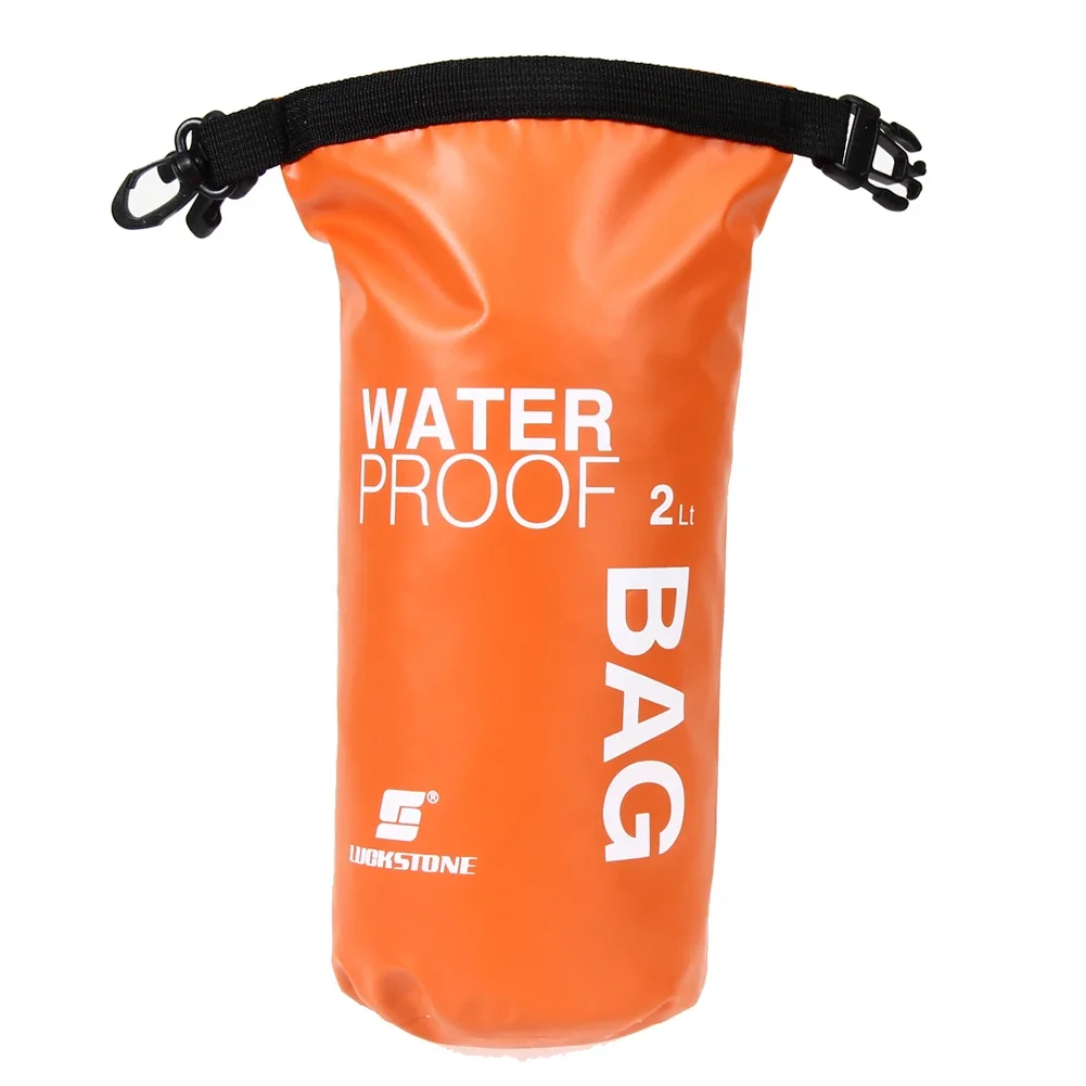 Bolsa seca impermeable para natación, Rafting, Kayak, río, Trekking, navegación, canoa, bolsa de agua flotante, 2L