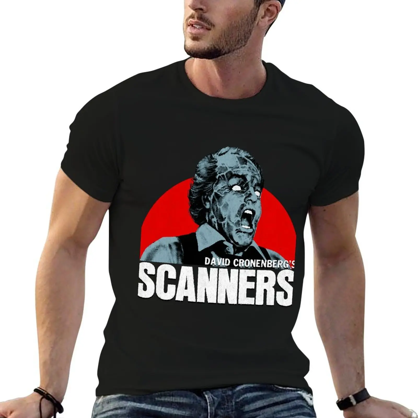 

Scanners T-Shirt man t shirt luxury man t shirts cotton T-Shirt