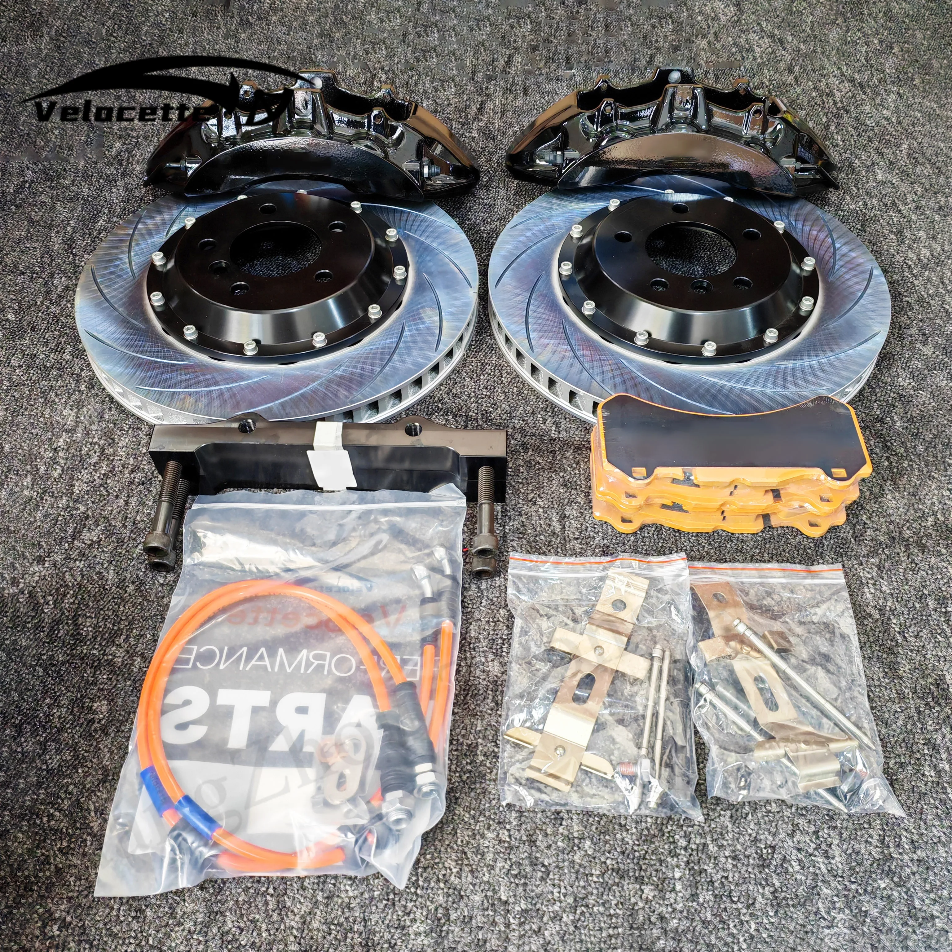 

Racing Brake Upgrade 6 Piston Caliper Brake Kit Custom Color logo Brake Disc Style for bmw 218 F22