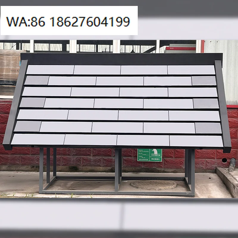 Solar Panel System Cost Bipv Tile Weak Light Power Generation Cdte Double Glass Roof Tiles 30w Efficiency Xjd01 Green Cdte