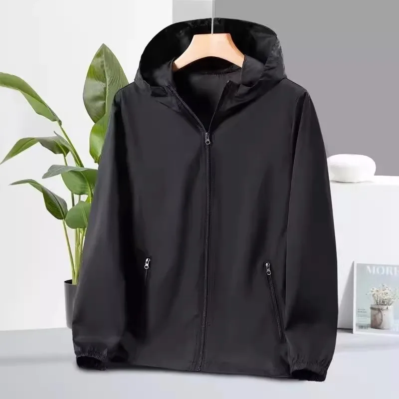 Ice Silk Cool Feeling Sonnenschutzkleidung Herren Sommer dünne atmungsaktive lange Sve Oberbekleidung für Arbeit und Outdoor-Aktivitäten...
