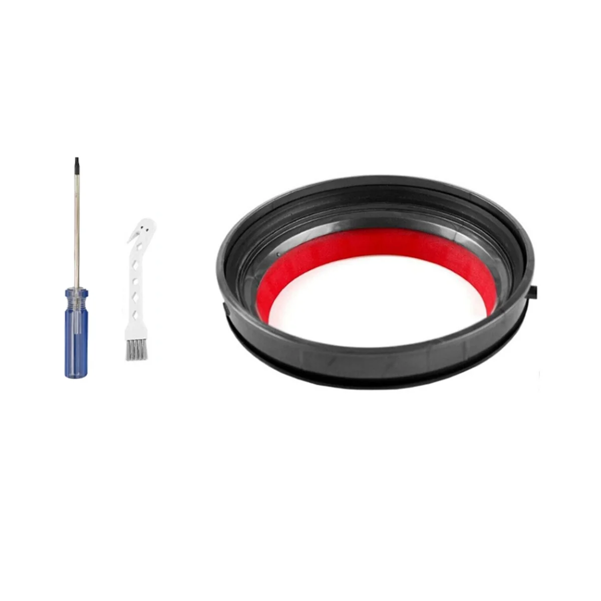 

A06P-Replacement Top Fixed Sealing Ring for Dyson V10 SV12 Vacuum Cleaner Dust Bin Top Fixed Sealing Ring with Screwdriver
