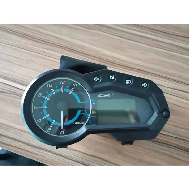 

Motorcycle Multi Function Digital LED Instrument Meter RPM LED Speedometer for 150Z