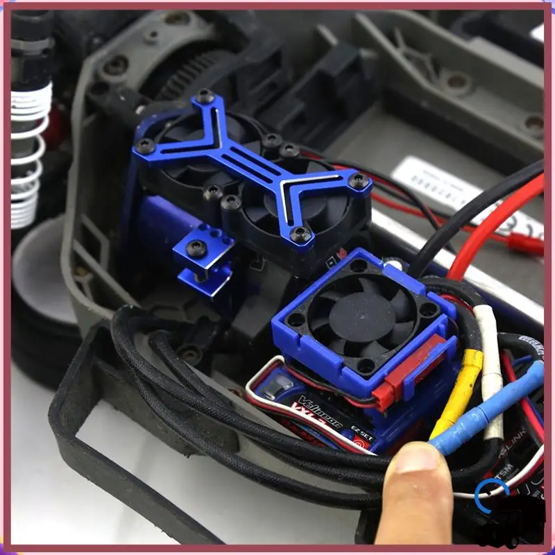 

Efficient 540 550 3650 3660 3670 Motor Heat Sink Cooling Fan 36-38Mm Motor For 1/8 1/10 RC Car Axial SCX10 Traxxas TRX4 Tamiya
