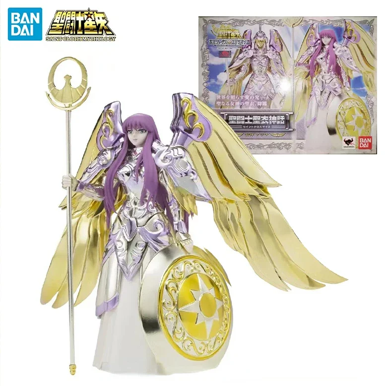 In Stock BANDAI Saint Cloth Myth Athena Anime Character Model Toy Gift Collection