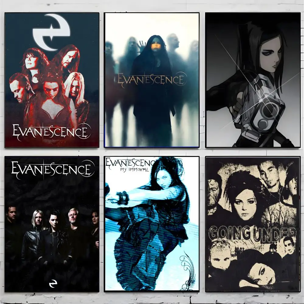 Gothic Rock E-Evanescence Poster Premium Decor Art & Gift for Household Lounge Home Ornaments