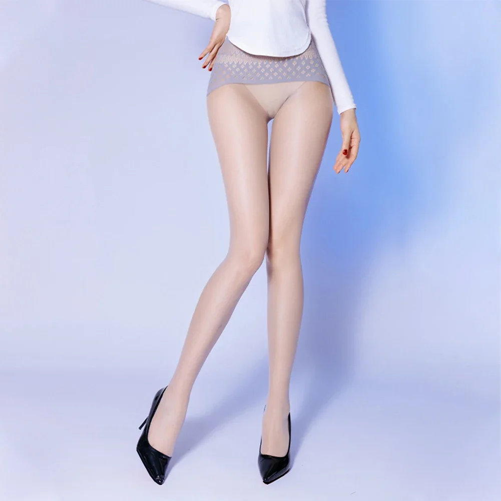 

Women's Seamless Silky Pantyhose Ultra-Thin Sheer Glossy Stockings Tights Plus Size Sexy Tights Leotard Breathable Underwear