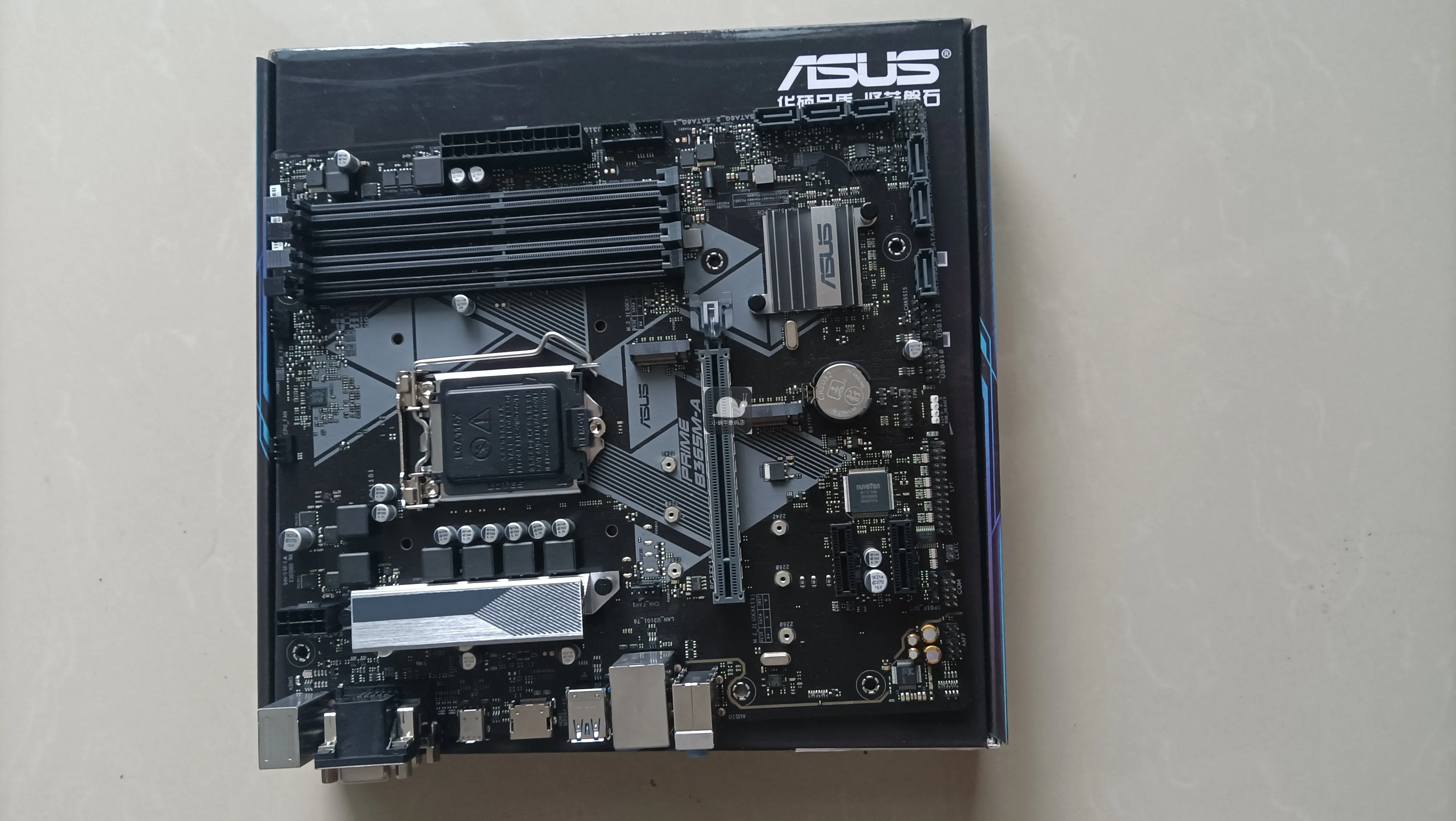 For ASUS B365M-A B360M-A main board support 9100 9400F 9700F support 8 9th generation