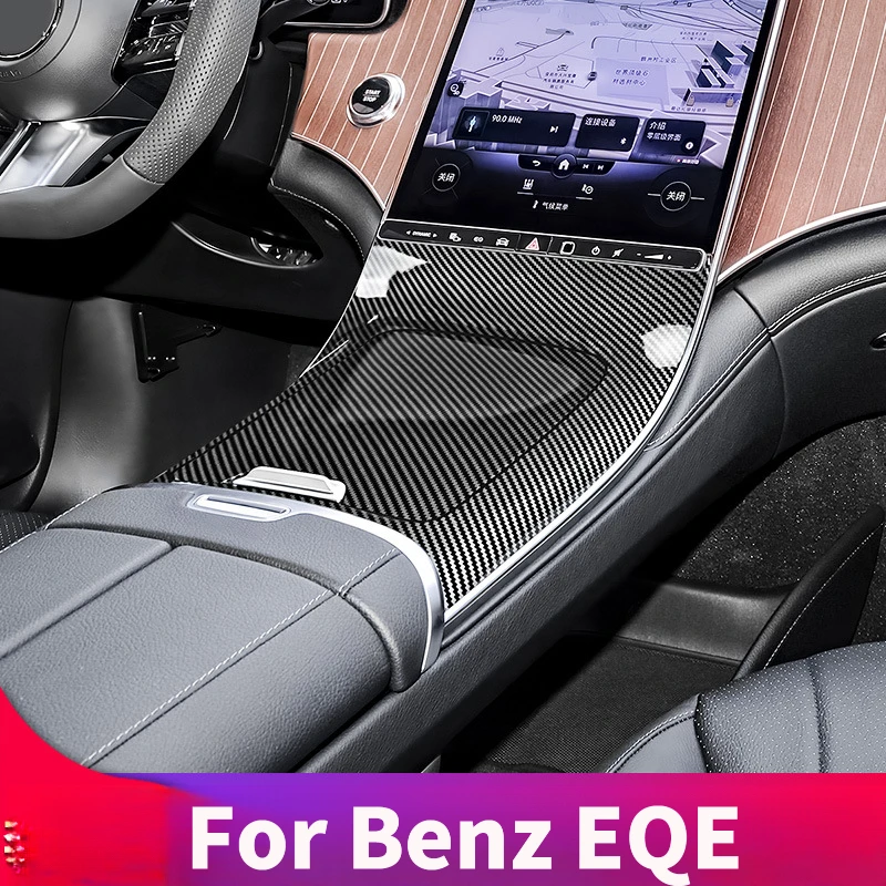 For Mercedes Benz EQE350 EQE500 Modified Central Control Panel Shift Cover Film Anti Slip Anti Scratch Car Inter