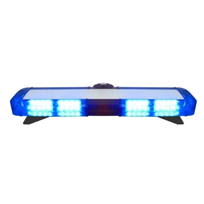 

120cm Full Size Vehicle Signal Red Blue Amber White Car Roof Led Strobe Beacon Warning Emergency Light Bar TBD-GA-8508H