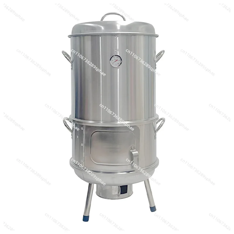 40-Inch Charcoal BBQ Grill Outdoor Smokeless Roaster for Duck Chicken Skewers Home Use