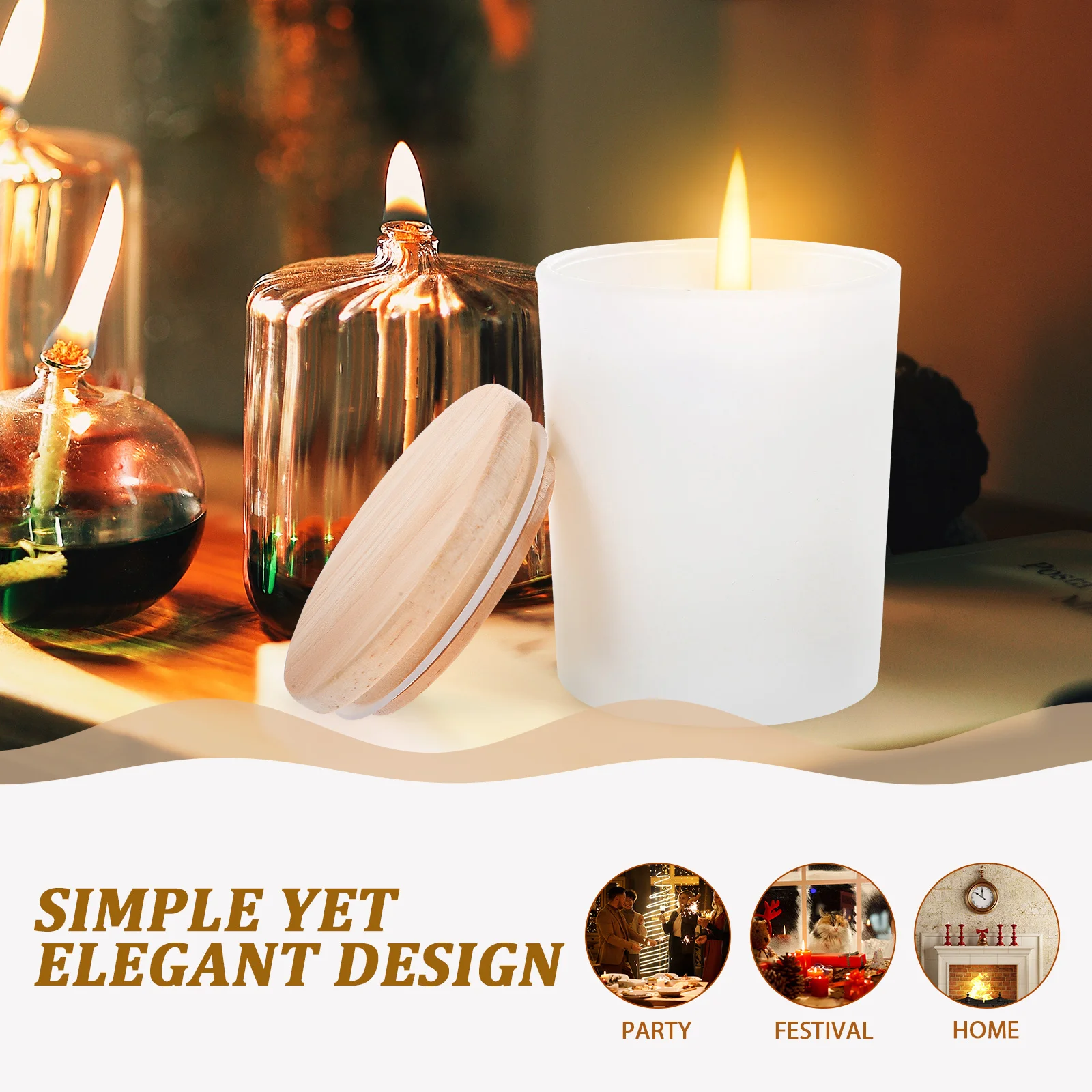 

Scented Smokeless Long Lasting Fragrance Elegant Design For Home Decor Desktop Aroma Household Fragrant