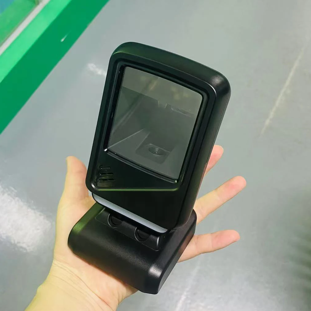 Picture 6: 2D Omnidirectional Barcode Scanner 1D QR Code Desktop Auto Sense Bar code EAN-13 Data Matrix Reader for Supermarket Store