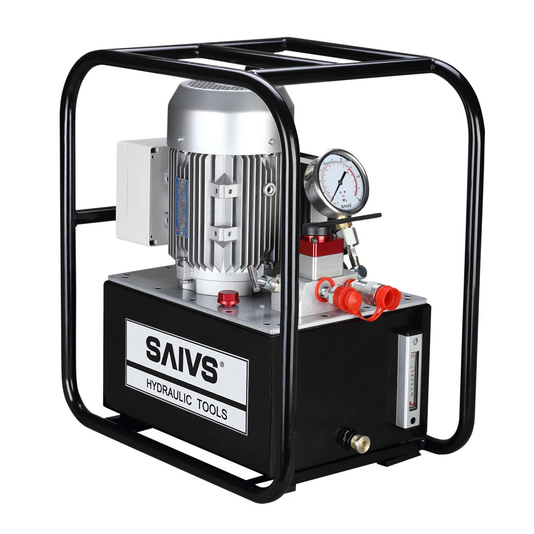 Customized  Support PE10 1.5kw Electric Oil Pump With High Pressure 10000psi Double Acting Hydraulic Cylinder