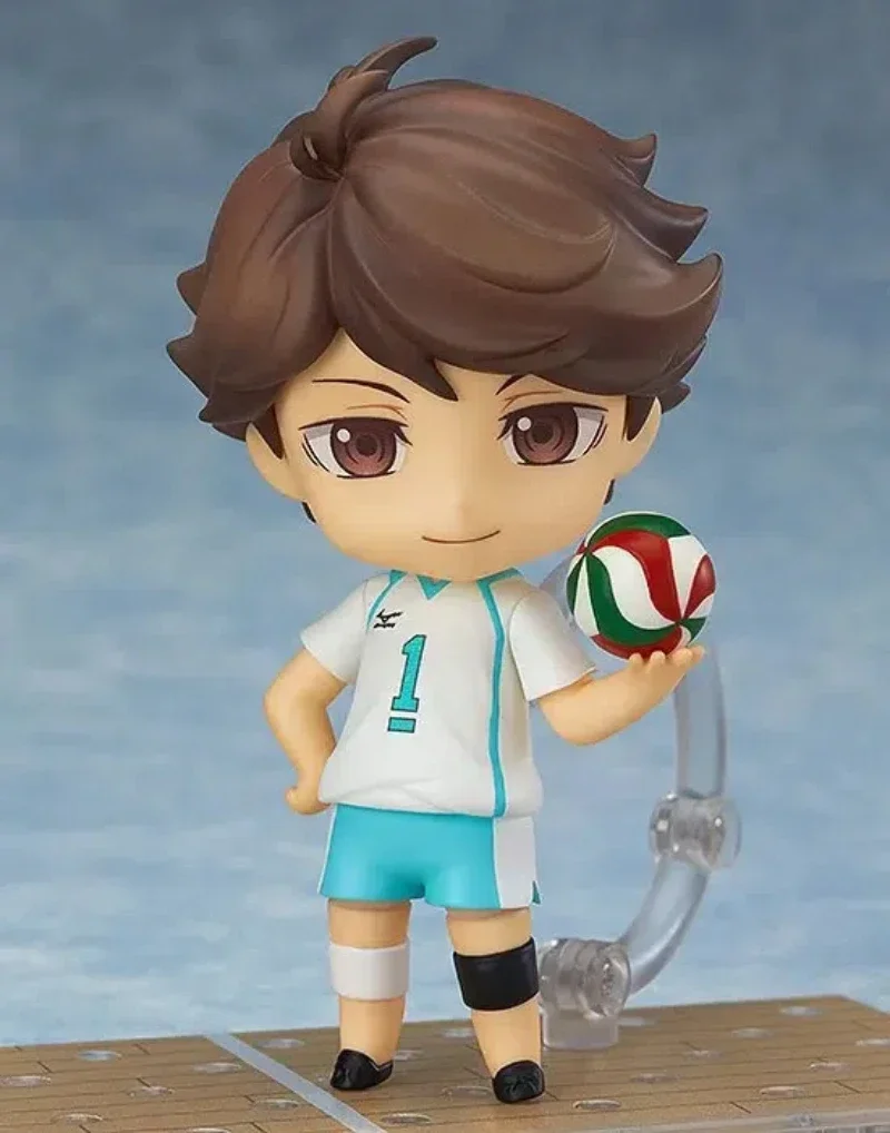 Новый 10 см аниме Haikyuu Oikawa Tooru Q версия шарнирные сменные фигурки ПВХ модель статуя декор стола кукла игрушка подарки в коробке