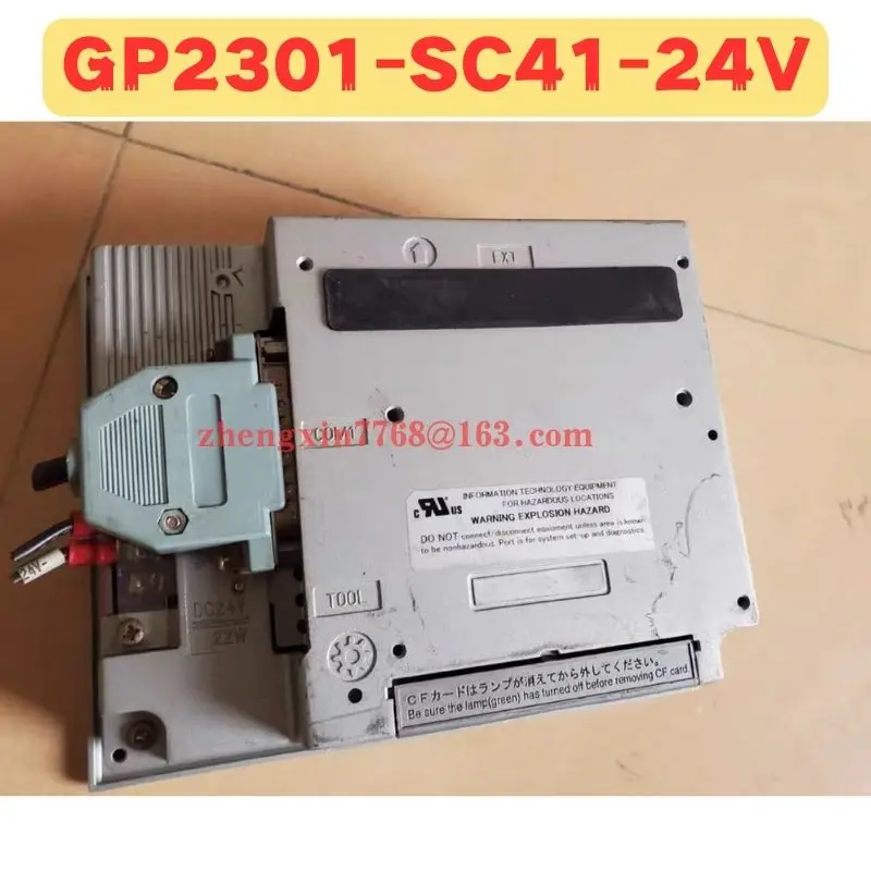 

GP2301-SC41-24V Б/у сенсорный экран Φ GP2301 SC41 24V Протестировано нормально