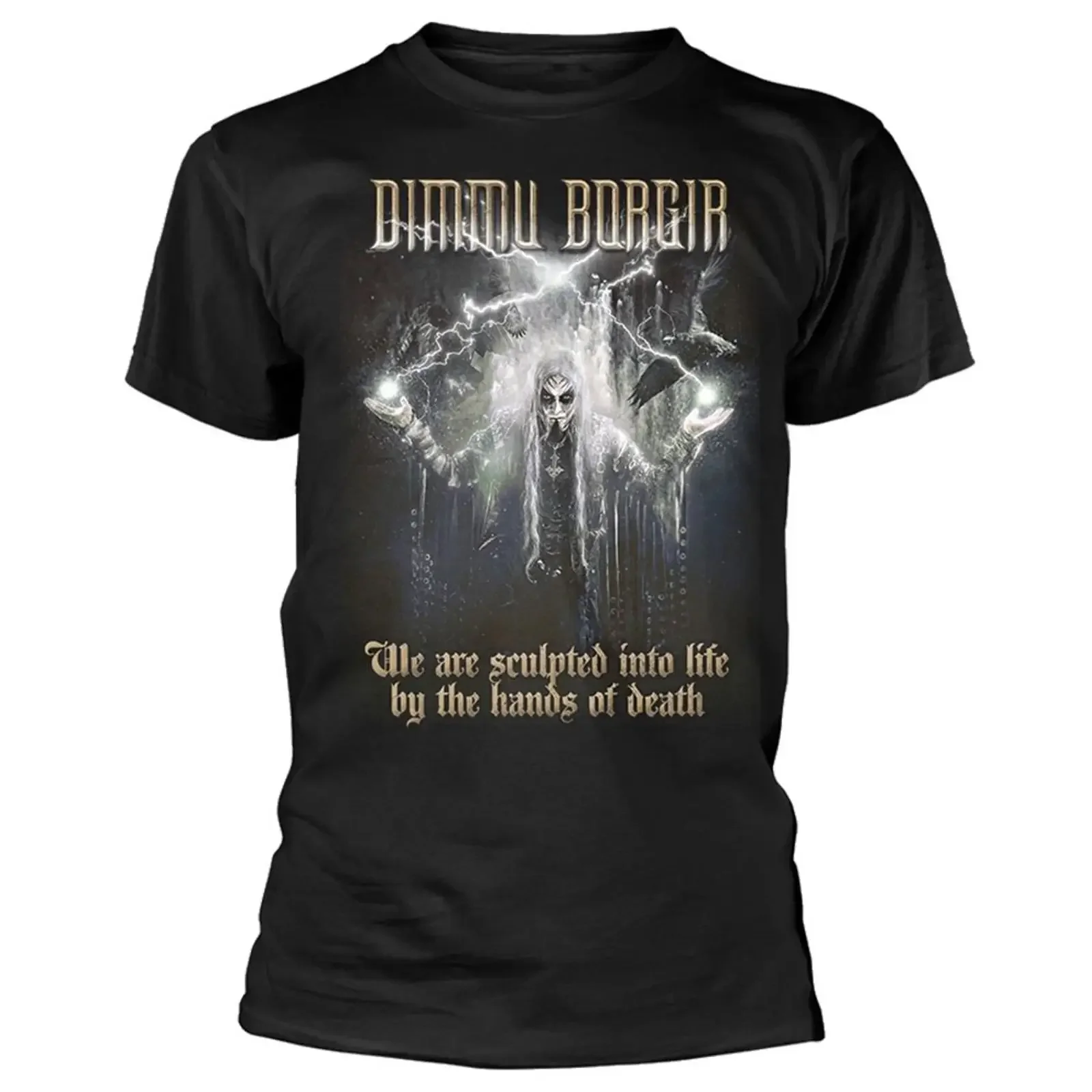 Dimmu Borgir Hands Of Death T Shirt vintage Washed Breathable graphic Slightly Top For Everyday Wear designer clothes Soft