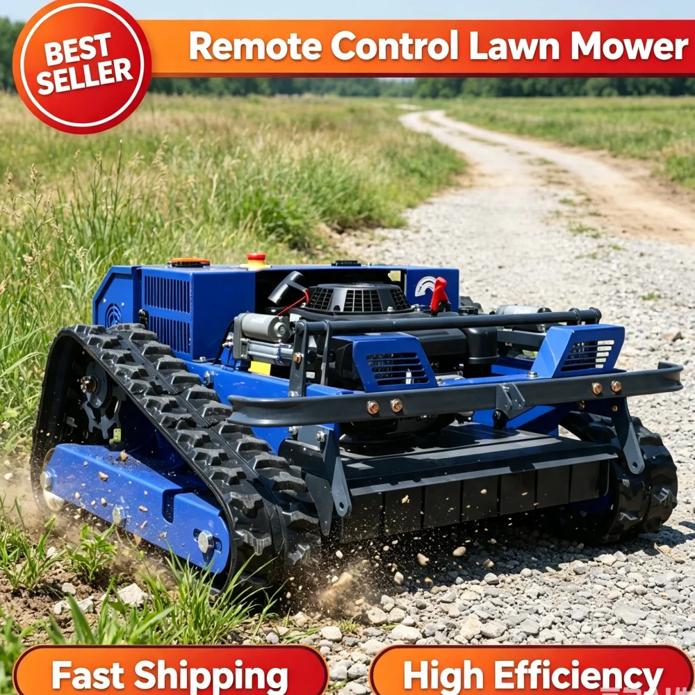 Customized Factory Direct Remote Control Lawn Mower 4 Stroke Lawn Mower All Terrain Smart Control For Villa Backyard Lawn