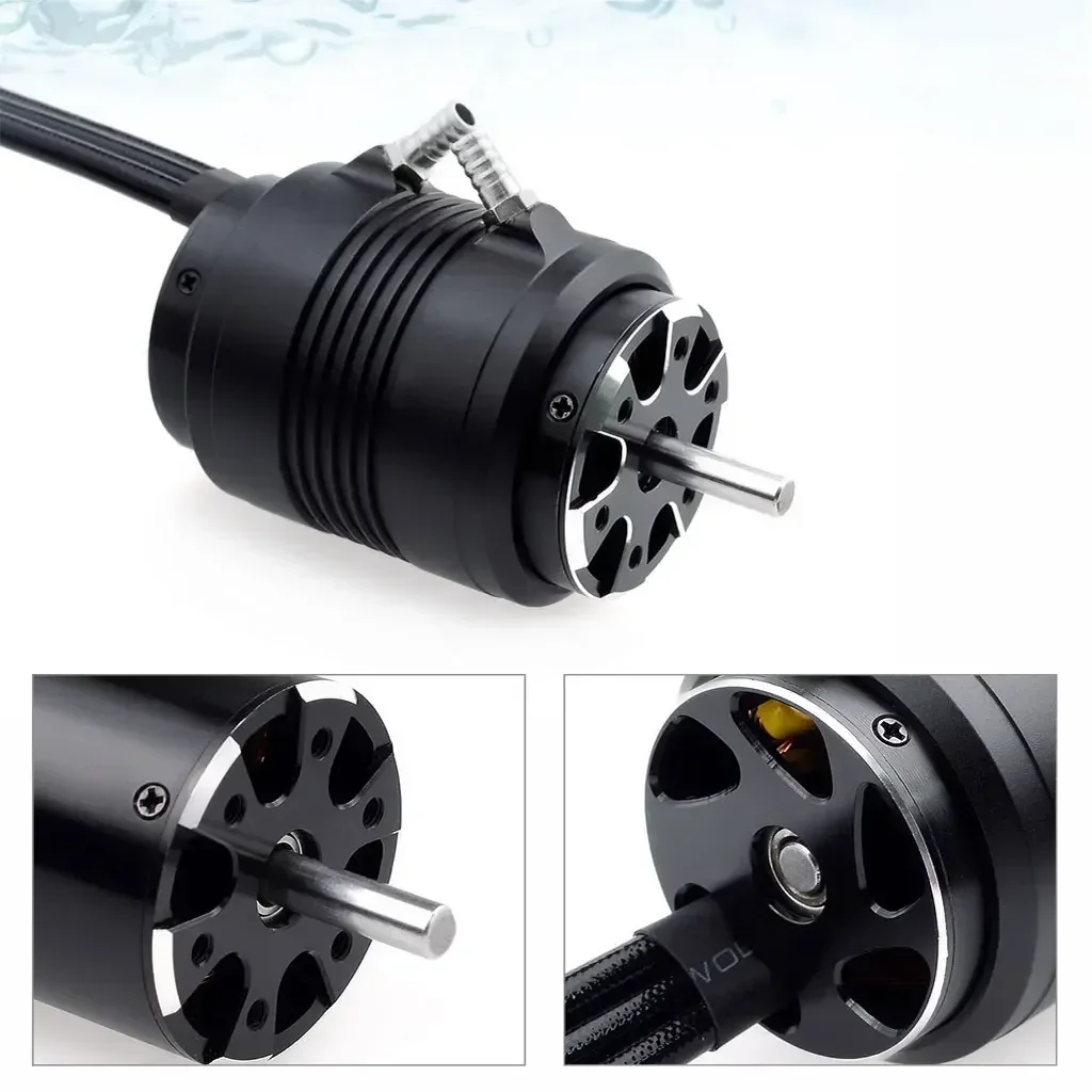 Surpass Hobby Rocket 2948 2958 2968 3660 3670 4074 4082 4092 Brushless Motor Water Cooling Jacket for RC Boat Ship Fishing Boat