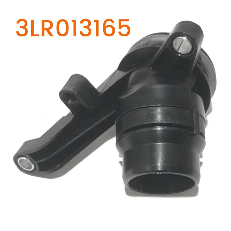 1 ピース冷却システム底部接続チューブ LR013165 下水道管コネクタホースコネクタ黒ランドローバーレンジローバー