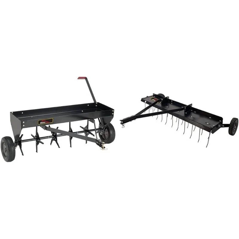 

40" Plug Aerator & 48" Tow Behind Dethatcher Bundle Patio, Lawn & Garden›Outdoor Power Tools