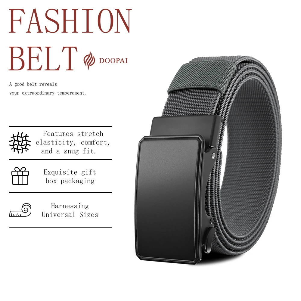 Tactical Nylon Belt Rotating Double Needle Buckle Double-Sided Reversible Webbing Belt Casual Military for Jeans Pants Outdoor