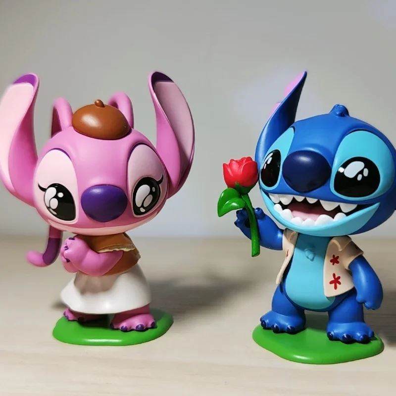 Disney Stitch Leuke Dating Serie Handgemaakte Blinde Doos Trendy Spelen Model Desktop Decoratie Verjaardag En Kerstcadeaus