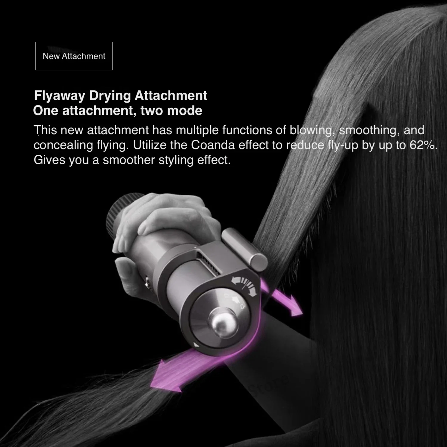 Flyaway Attachment For Dyson Airwrap HS01 Nozzle Accessories For Dyson Airwrap HS05 SenCiciMen X9 Anti-Flight Flyaway Nozzles image 3