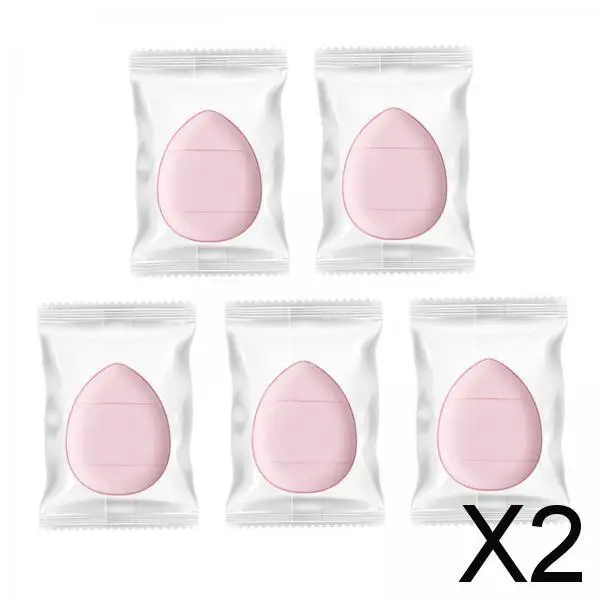 2-4pack 5x Finger Powder Puff Mini Makeup Puff for Repair Cream Concealer Eye