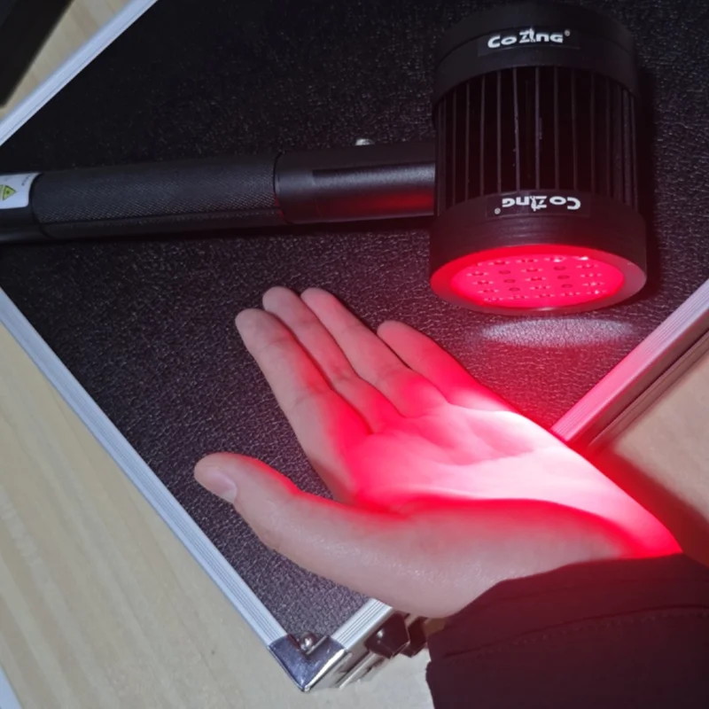 

Medical Multi Effect Laser 650nm 808nm 25 Diodes 1295mW Cold for Knee Arthritis Sports Injuries Wound Healing