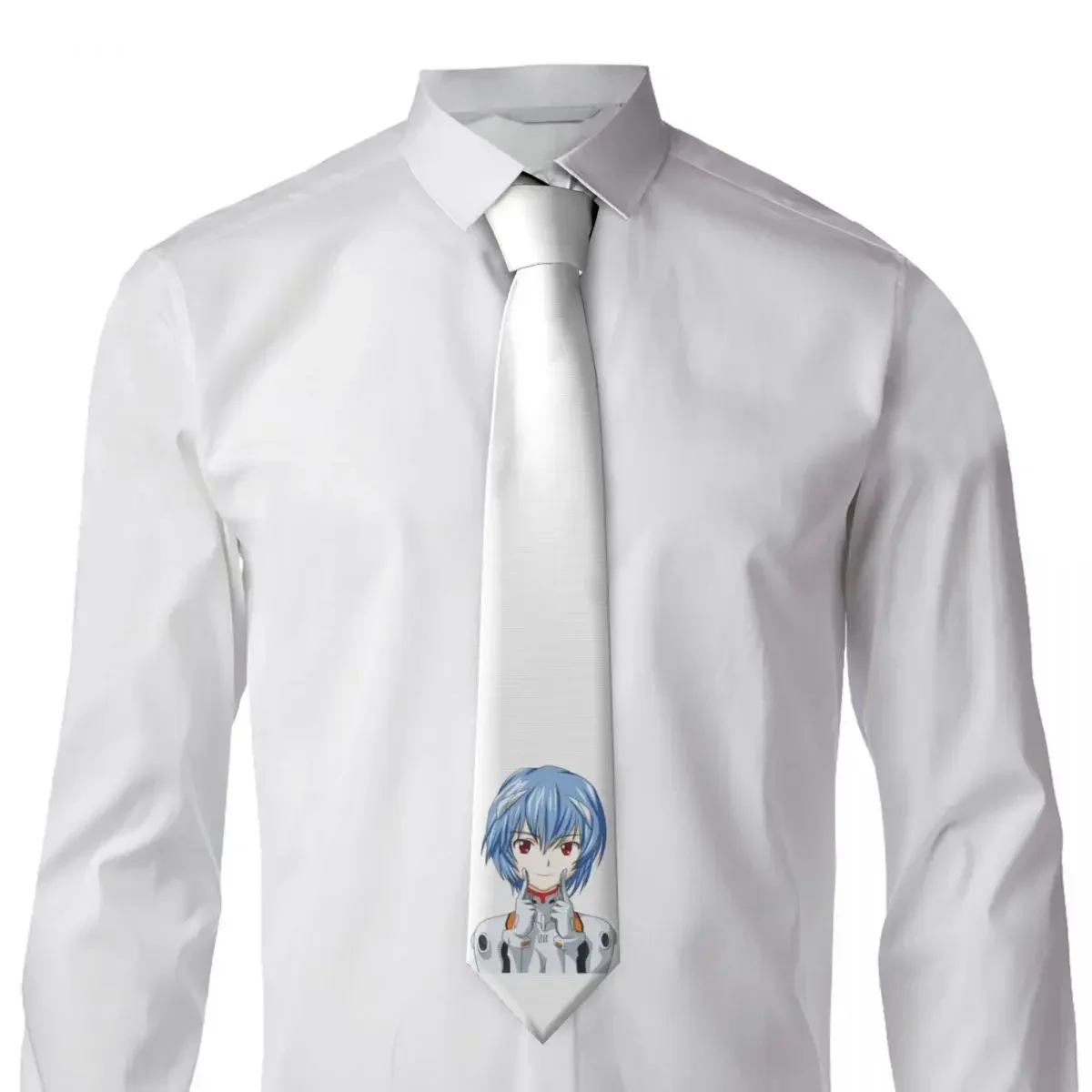 Corbata de cuello de Anime inspirado en r-reis para hombre, corbata de cuello informal de Japón, accesorios de corbata de calidad de boda DIY personalizados, novedad