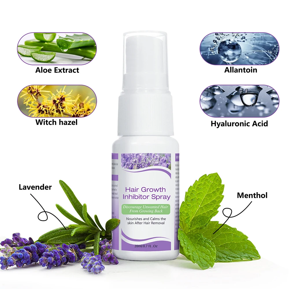 2024 Nieuwe Permanente Remmer Voor Het Verwijderen Van De Haargroei Spray Baard Bikini Intieme Benen Lichaam Oksel Pijnloos Gezichtsstop Haar