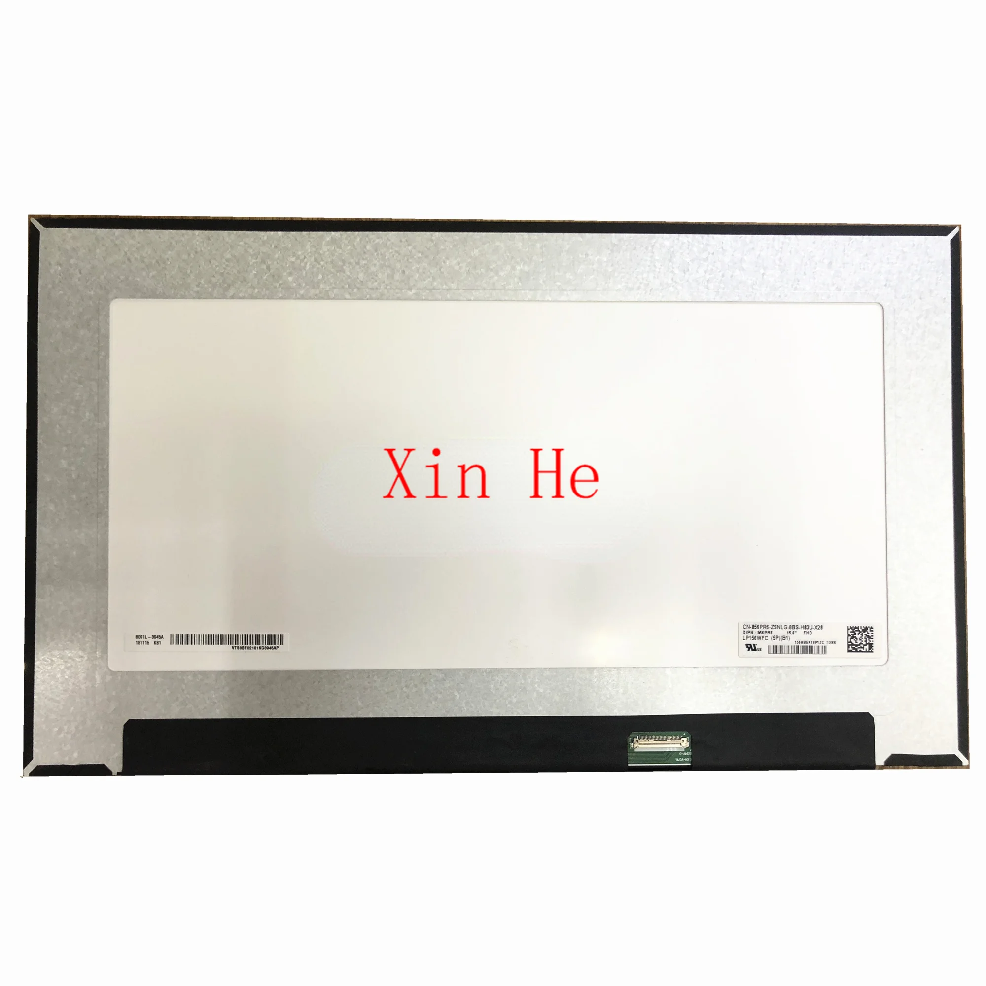 

LP156WFC-SPB1 NV156FHM-N63 15.6'' IPS Laptop LCD Screen Panel 72% NTSC 1920*1080 EDP 30 Pins