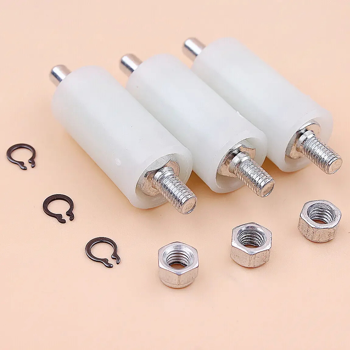 3kits Chain Catcher Roller Replace 1122 650 7700 for Stihl 044 046 064 066 MS440 MS441 MS460 MS660 Durable Garden Machine Repair