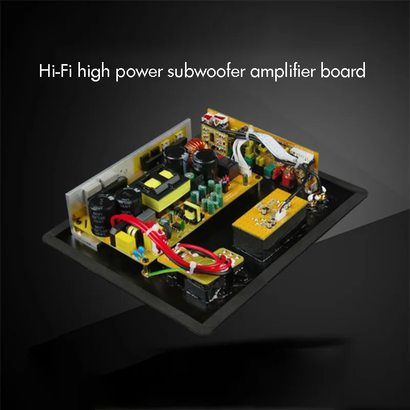 HIFI Heavy Duty Digital Active Subwoofer Amplifier Board Mono Pure Bass Amplifier Board Home Theatre Audio 110-240V