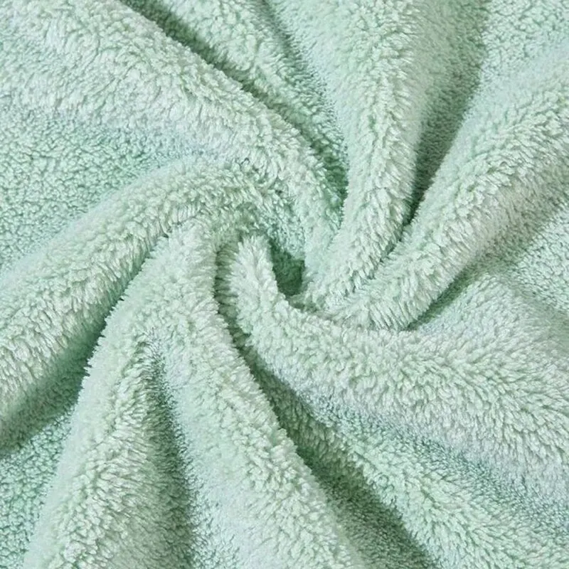 1-Piece Unisex Absorbent Fast Soft Hood Coral Fleece Warm Baby Bath Towel Baby Bathrobe Nightgown Baby Quilt Wrapped Bathroom Ba