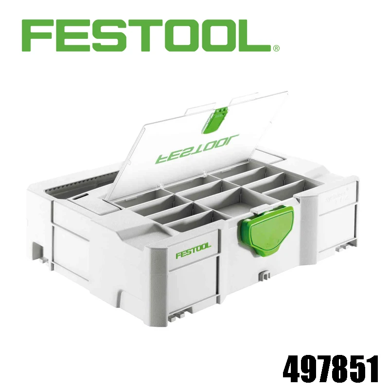 Festool-caixa de Armazenamento do Sistema Conjunto Combinado de Armazenamento do Sistema 497851 4999901 500076 491522 491984 491985 491986 497852