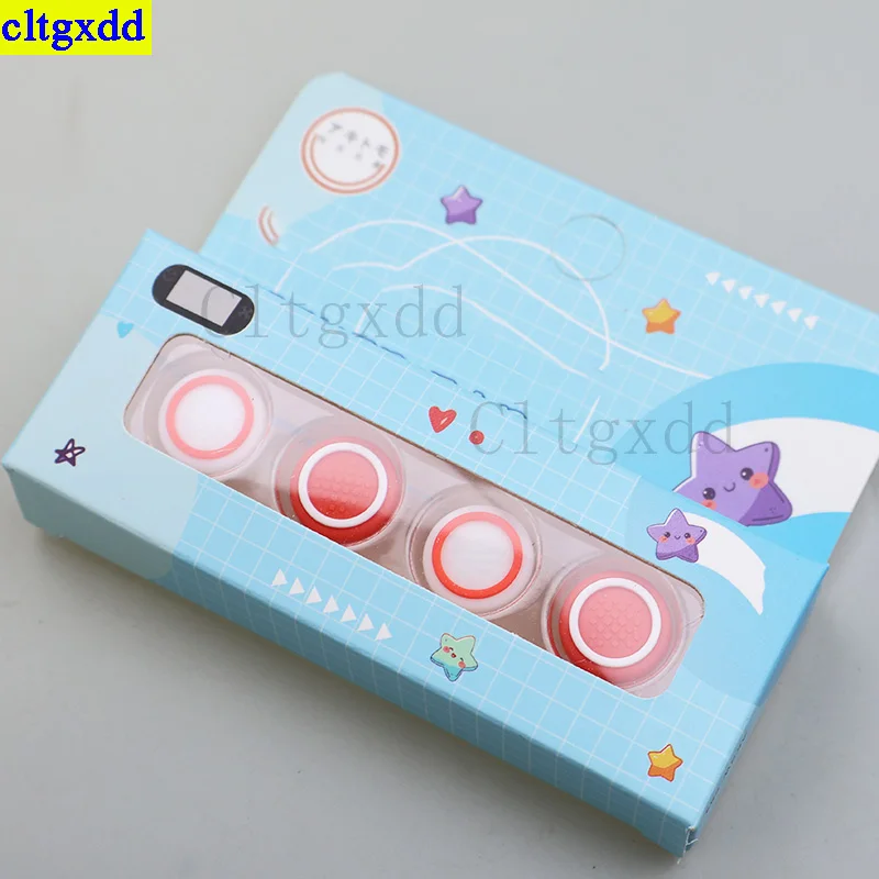 Cltgxdd 4 pièces couleur Silicone souple poignée de pouce couverture Psvita PS Vita PSV 1000 Fat/2000 mince Joystick bouton housse de protection