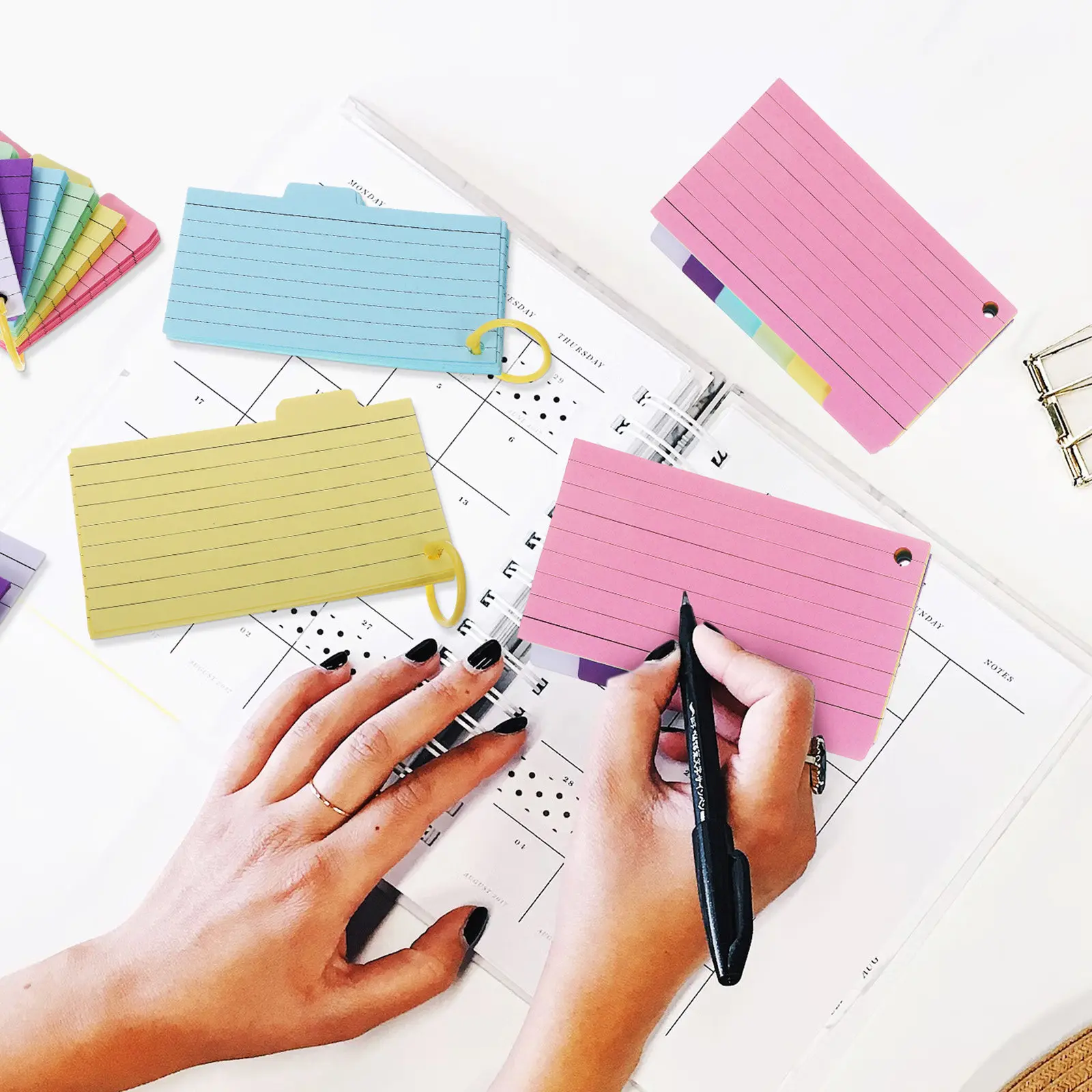 

450Pcs Thickened Paper Spiral Notepads Small Memo Pads for Learning Note Taking Studying Organizing Daily Tasks