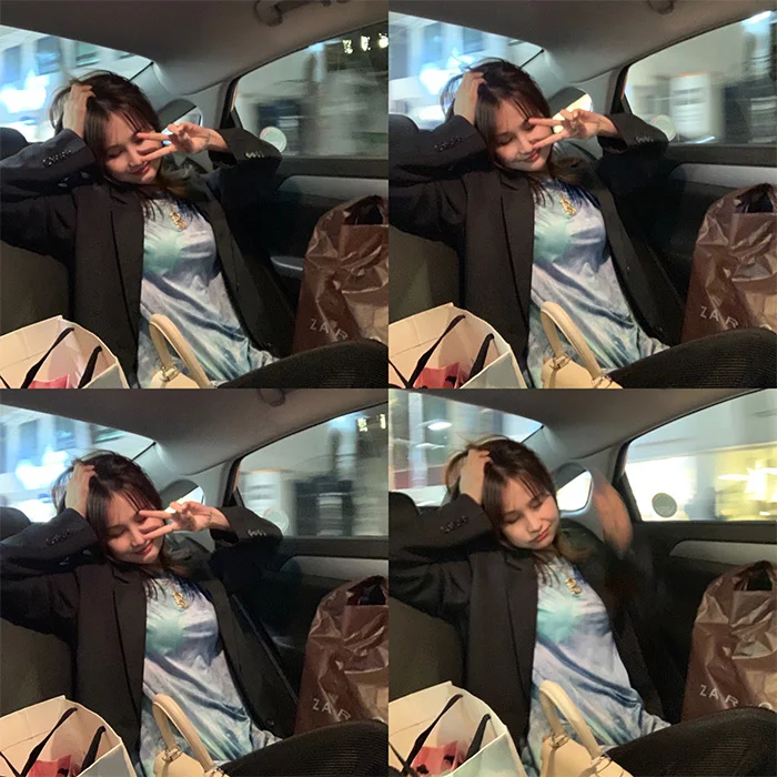 

Женская футболка свободного кроя с круглым вырезом и эффектом тай-дай из коллекции Blue Collection, повседневный топ для работы и отдыха, летняя мода