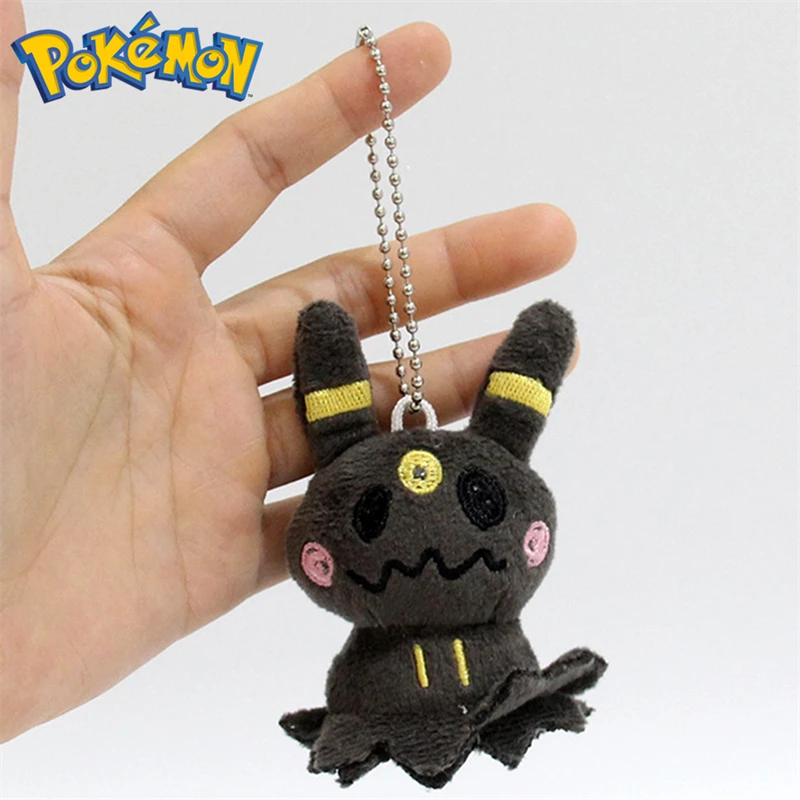 Pokemon Q-Version Mimikyu Cos Sylveon Umbreon Eevee Plüschtiere Schlüsselanhänger Snom ‌ ‌ Pyukumuku ‌ ‌ Zoroark Plüschpuppen Anhänger für Kinder – Detail 10