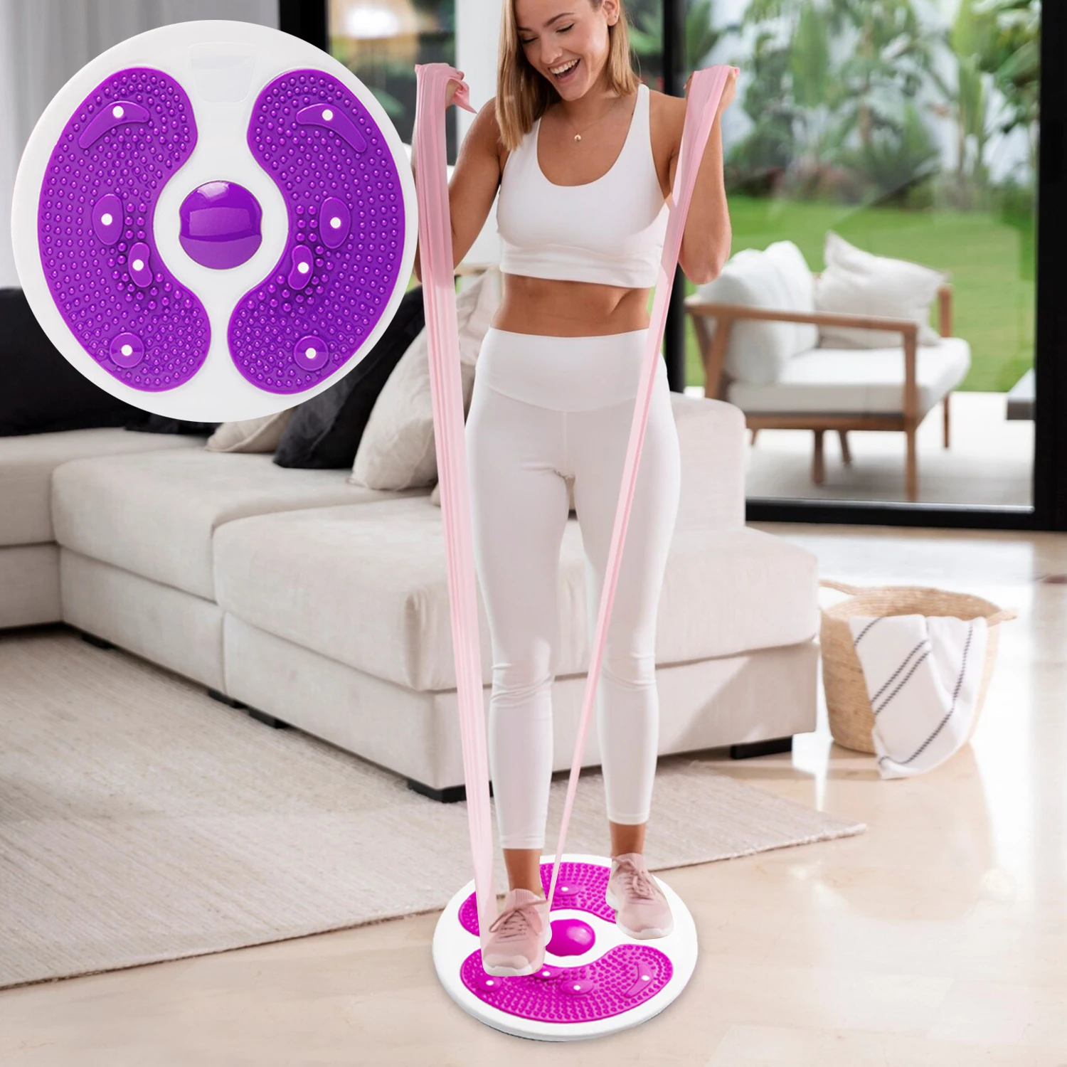 Exercise Waist Twisting Disc Massage Body Trainer Abdomen Lose Weight Body Shaping Device Gym Sport Exercise Fitness Equipment