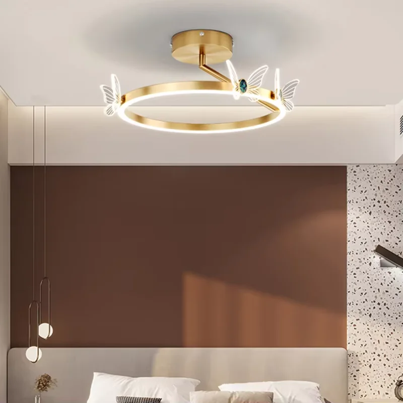 Modern led ceiling bedroom living room lighting Nordic simple Led ceiling light