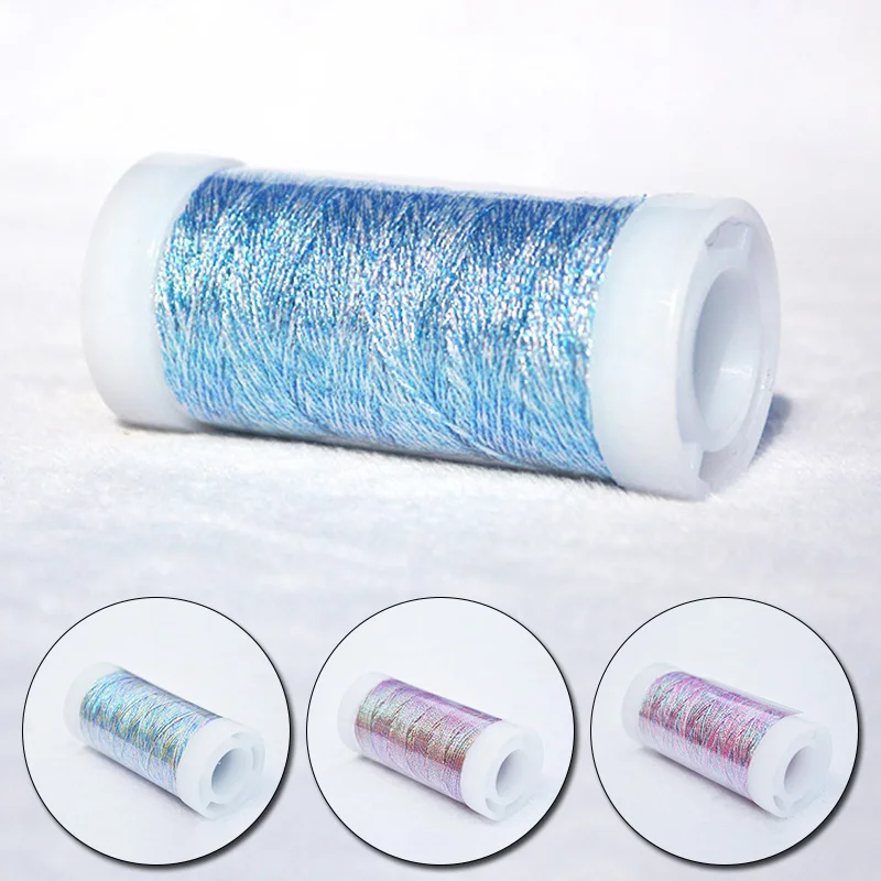 Sewing Shiny Embroidery Thread Cross Stitch Yarn Sewing Knitting Silk Line Embroidery Threads Diy Handmade Bracelet Necklace