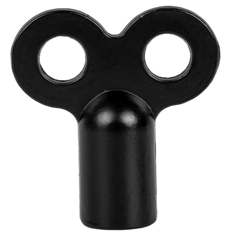 Radiator Valve Key Plumbing Faucet Water Tap Bleeder Air Vent Central Heating Heater Wrench Black Key Tool view 5