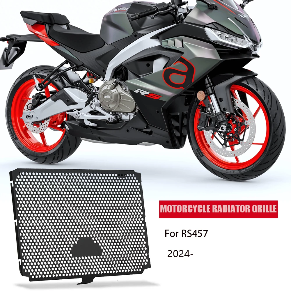 

For Aprilia RS 457 rs457 2024 2025 2026 Motorcycle Accessories Radiator Guard Protection Radiator Cover Protector cooling net